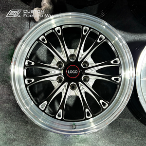 Jantes de course à 6 trous, profilées, 17, 18, 19, 20 pouces, à lèvre polie, multi-rayons usinés, en alliage forgé pour Chevrolet Silverado 1500 - Product Image 1