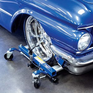 Patins de voiture hydrauliques 1500lbs Heavy Duty avec roues en acier de 12 ''Rouleaux de positionnement de véhicule Réparation automatique Pédale <span class=keywords><strong>Cric</strong></span> de pneu - Product Image 6