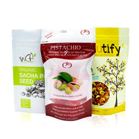 Sachets Doypack en plastique imprimés sur mesure, résistants aux hautes températures, refermables avec fermeture éclair, pour emballage alimentaire, fabricant grossiste