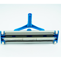 Grande tête d'aspirateur de piscine de luxe de 18 pouces en aluminium pour nettoyeur de piscine hors sol et creusé