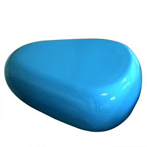 Silla Moderna de Fibra de Vidrio de Finn Stone, Taburete Colorido para Exteriores, para Jardín, <span class=keywords><strong>Playa</strong></span>, Parque, Escuela, Hotel, Sala de Estar - Product Image 5