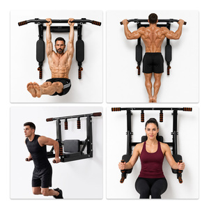 EIGFOH España: Equipo de gimnasio plegable de pared que ahorra espacio para dominadas y flexiones, en stock. - Product Image 6