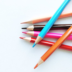 High Quality Art Drawing Painting Coloring Two Color Oil Colored <b>Pencils</b> Set - Product Image 1