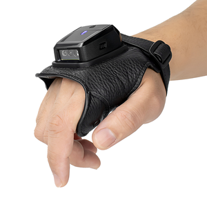 Escáner de Código de Barras Inalámbrico Industrial Netum 2D, <span class=keywords><strong>Mini</strong></span> Lector de Anillo Portátil para Inventario de Almacén, Logística Express y Mensajería - Product Image 1