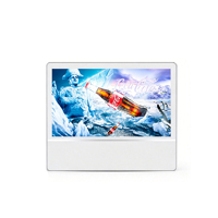 Pantalla Digital IPS HD para Ascensores, Reproductor de Publicidad Montado en la Pared con Pantalla Dividida Inteligente para Medios de Edificios