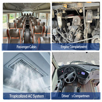 Autobus d'occasion à vendre en Chine Yutong ZK6816H5T 2020 LHD 34 places remis à neuf, prêt pour un transport fiable et stable de passagers en minibus
