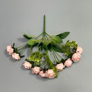 Rosas Artificiales de Seda al por Mayor para Decoración de Bodas, Flores de Osmanto Artificiales con Tacto Real - Product Image 3