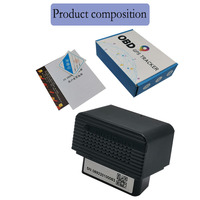 Rastreador GPS Micro 4G LTE con GPRS IoT OBD2 Glonass para localizador Obdii de coche de vehículo y garantía de 1 año