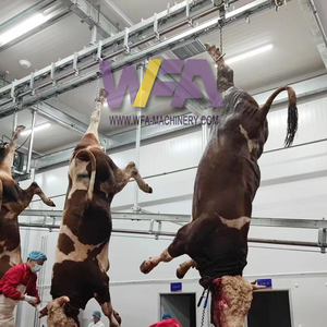 WFA complet 25-50 petit équipement d'abattoir, Machine de ligne de traitement d'abattage de boeuf de vache pour équipement de <span class=keywords><strong>boucherie</strong></span> - Product Image 1