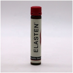 Bouteille de liquide <span class=keywords><strong>oral</strong></span> en plastique lisse ambre/café de qualité alimentaire de 25ml/25cc avec bouchon inviolable - Product Image 4