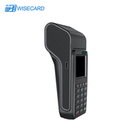 Wisecard T50 precio barato portátil móvil 4G Linux Handheld Pos Terminal Ticketing sistema POS con impresora para pago móvil