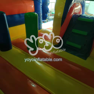 Château gonflable commercial pour enfants et adultes, trampoline gonflable, château sauteur avec toboggan, à vendre - Product Image 2