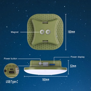 Linterna LED para Camping IPX4 Resistente al Agua, 13500 mAh, Portátil, con Imán, Zoom e Iluminación para Trabajo y Mantenimiento - Product Image 5