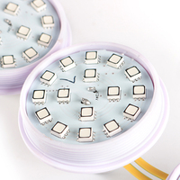 Module LED Pixel RVB intelligent et coloré pour l'amusement, étanche IP66, programmable, DC24V, points lumineux adressables, plastique 60mm