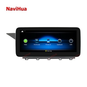 Lecteur multimédia DVD de voiture Android 8 cœurs avec écran tactile NAVIHUA IPS, autoradio, Carplay pour Mercedes-Benz Classe GLK 2008-2012 - Product Image 3