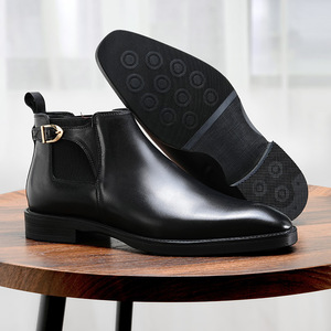 Mocassins pour hommes en cuir brun de haute qualité, fabriqués au Royaume-Uni, style rétro, cuir lavé, Goodyear Welted, lacets, brogues imperméables - Product Image 3