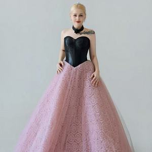 Nouvelle <span class=keywords><strong>robe</strong></span> <span class=keywords><strong>rose</strong></span> coupe-bas pour les événements formels, <span class=keywords><strong>robe</strong></span> <span class=keywords><strong>d</strong></span>'anniversaire - Product Image 2