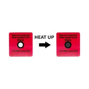 Nhãn In Logo Nhạy Nhiệt Đổi Màu Tùy Chỉnh Nhãn Dán Cảm Biến Nhiệt Độ Vinyl Cho Các Sản Phẩm Ngoài Trời - Product Image 1