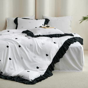 Polyester Thiết Kế Đặt Cược <span class=keywords><strong>Comforter</strong></span> Bộ 3 Mảnh Bộ Đồ Giường Máy Có Thể Giặt Bé <span class=keywords><strong>Comforter</strong></span> Đặt Sang Trọng Giường Bộ Đồ Giường - Product Image 3