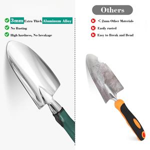 Ensemble d'outils de jardinage pour la plantation, cisailles de taille pour fleurs, taille-haies pour plantes en pot, râteau de désherbage, outils de jardin manuels, ensemble de sacs à outils - Product Image 5