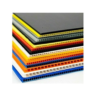 Feuille de plastique ondulé en PP de couleur multicolore 4mm Feuille creuse en PP du fabricant et fournisseur indien - Product Image 3