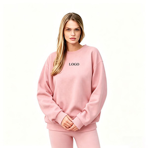 <span class=keywords><strong>Felpa</strong></span> da Palestra Personalizzata Ecologica per Donna, Maglione in Cotone con Cappuccio, Pullover Oversize di Lusso - Product Image 1