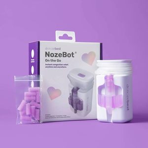 Aspirador Nasal Dr.Nozebest NozeBot, Tipo Pajita, Funciona con Batería, Para Bebés en Movimiento - Product Image 1