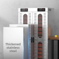 80 TRAYS Commerciële Voedseldroger voor Fruit en Groente, Industriële Dehydrator, Vleesdroogoven
