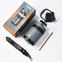Bouteille d'eau isotherme en acier inoxydable 18/10 à double paroi sous vide, sans BPA, écologique, 50oz 32oz, avec logo personnalisé OEM ODM, maintien au chaud/froid 12-24h