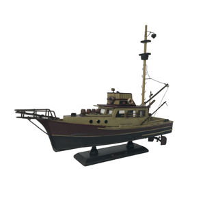 Mascelle di legno-37cm Orca modello squalo peschereccio film articoli relativi personalizzati barche famose decorazione antica decorazioni per la casa al <span class=keywords><strong>mare</strong></span> - Product Image 1
