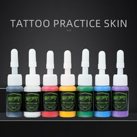 Kit de Tatouage Complet Sans Fil Kits d'Encres Savon Vert Gel de Pochoir Stylo Machine