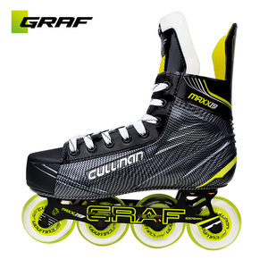Patins à roulettes <span class=keywords><strong>de</strong></span> <span class=keywords><strong>hockey</strong></span> en ligne exclusifs pour l'Asie <span class=keywords><strong>GRAF</strong></span> MAXX19 avec rembourrage en mousse à mémoire <span class=keywords><strong>de</strong></span> forme en microfibre - Product Image 3