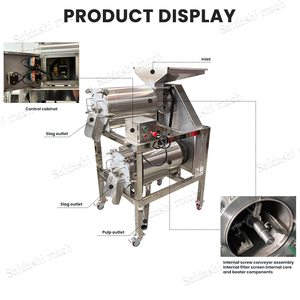 Machine industrielle pour la fabrication <span class=keywords><strong>de</strong></span> purée <span class=keywords><strong>de</strong></span> mangue, d'ananas, <span class=keywords><strong>de</strong></span> fruits <span class=keywords><strong>de</strong></span> la passion, d'extraction <span class=keywords><strong>de</strong></span> pulpe <span class=keywords><strong>de</strong></span> fruits et <span class=keywords><strong>de</strong></span> cerises - Product Image 2