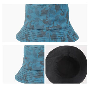 Sombreros de Pescador Reversibles Unisex de Poliéster de Alta Calidad, Coloridos, con Estampado de Logotipo, Camuflaje, Casuales, Protección Solar, Resistentes al Viento, para Pesca y Viajes - Product Image 2