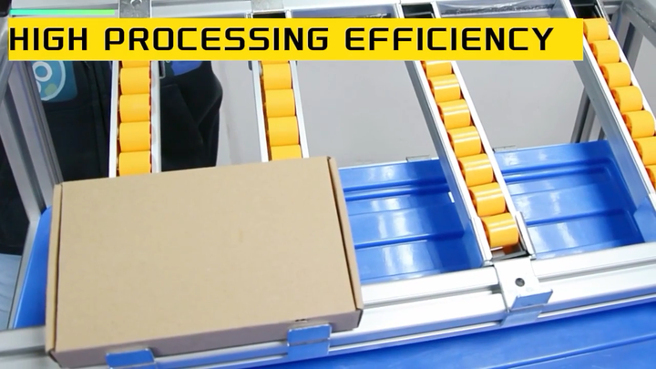 Conveyor Line T-Slot Aluminum Alloy Fluent Shelves Rack