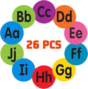 Points autocollants auto-agrippants en plastique pour tapis, marqueurs Velcro circulaires pour l'agencement en classe, marqueurs à points pour enfants - Product Image 3