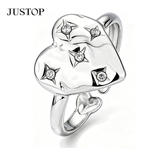Modern fashion jewelry <b>ring</b> Daily wear cocktail <b>ring</b> Unisex <b>925</b> <b>silver</b> <b>ring</b> Geometric <b>silver</b> plated <b>ring</b> - Product Image 4