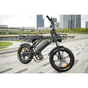 Zerogo จักรยานเสือภูเขาระบบไฟฟ้า V8 fatbike ระบบกันสะเทือนเต็มรูปแบบ V20 fatbike ไฟฟ้าโปร Momo คลังสินค้าในต่างประเทศ - Product Image 1