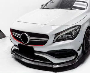W117 <span class=keywords><strong>AMG</strong></span> Style Lèvre avant Accessoires d'extérieur de voiture Pare-chocs avant Spoiler Lip Kits de carrosserie pour CLA Class W117 2013-2019 - Product Image 3