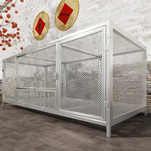 <span class=keywords><strong>Poulailler</strong></span> et cage d'élevage extra-larges en fer avec toilettes à élimination automatique du fumier pour poulets, canards, lapins - Product Image 2