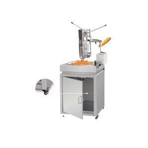 Machine à churros automatique professionnelle au gaz avec friteuse et remplisseur pour la préparation de churros - Product Image 4