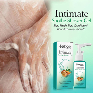 EELHOE Intimate Soothe Bath Shower Gel Eczema <span class=keywords><strong>Itch</strong></span> Relieving Hotel Supplies Gel de ducha Hidratante Loción corporal y Gel de Ducha - Product Image 3