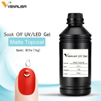VENALISA UV GEL 1KG Base Coat Peel-Off Sans Résidu Longue Tenue Vernis Gel Trempé OEM Vrac 1000ml Émail