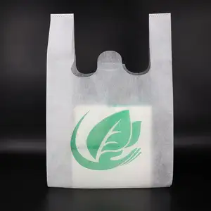 सस्ते टीशर्ट बैग पीपी बुना रंगीन भंडारण डाई कट पर्यावरण के अनुकूल गैर बुना बैग विज्ञापन के लिए शॉपिंग बैग पुन: प्रयोज्य पैक
