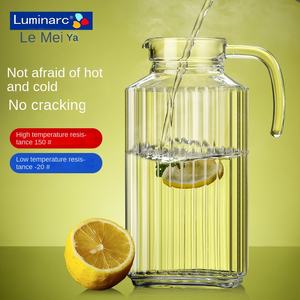 Théière de restaurant Le Meiya Bouilloire en <span class=keywords><strong>verre</strong></span> transparent épais Résistant aux hautes températures Pot <span class=keywords><strong>à</strong></span> bec de canard Design Vente en gros pour thé - Product Image 2