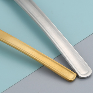 Cuchara profunda de acero 304 con mango largo, cuchara para alimentar bebés, uso doméstico, regalo creativo - Product Image 3