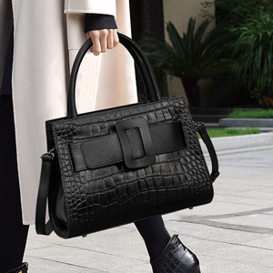 Nuevo Bolso de Hombro de Cuero Vacuno para Mujer con Cierre de Cremallera y Forro de Poliéster, Bolso de Mano Moderno de Verano - Product Image 6