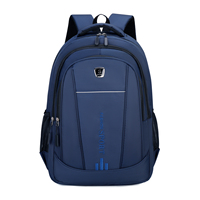 Sac à dos pour ordinateur portable en polyester imperméable Oxford, multi-compartiments, anti-rayures, réfléchissant, pour les voyages d'affaires, les étudiants, unisexe