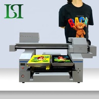 Imprimante textile UV DTG à double tête LSTA1A2-008, 2 ou 4 positions, bonne qualité d'impression, 6560 et 6090, pour t-shirts, Texjet