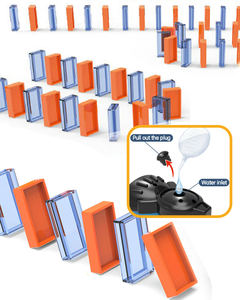 <span class=keywords><strong>Train</strong></span> poseur automatique intelligent, jouet de construction, ensemble de blocs de jouets, avec spray de brouillard, articles chauds - Product Image 4